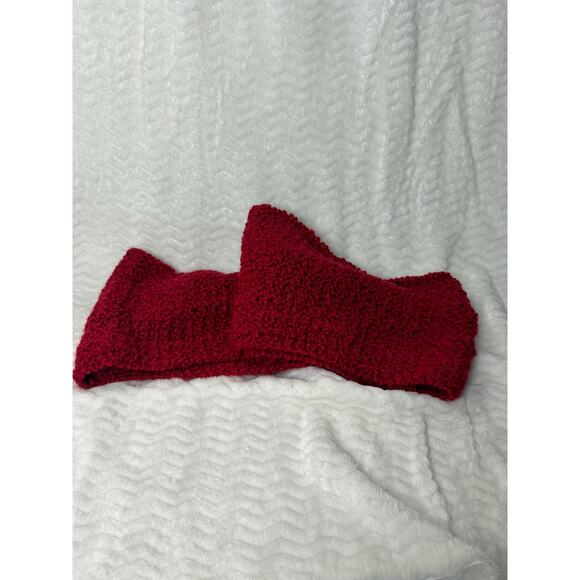 Solid Crochet Infinity Scarf/ Loop Scarf/ Cowl Scarf/ Handmade Scarf - Picture 8 of 9